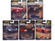 Fast & Furious 2025 5 piece Set L Model Cars Hot Wheels HNW46-956L
