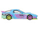 Mazda RX7 FC PANDEM Blue with Graphics Silhouettes Series Diecast Model Car Hot Wheels JBK60
