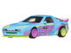 Mazda RX7 FC PANDEM Blue with Graphics Silhouettes Series Diecast Model Car Hot Wheels JBK60