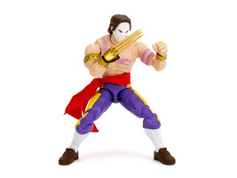 Vega 6 Moveable Figure with Alternate Head and Limbs Ultra Street Fighter II The Final Challengers 2017 Video Game Model Jada 35172