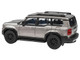 2024 Toyota Land Cruiser 250 Prado Meteor Shower Silver Metallic 1/64 Diecast Model Car Paragon Models PA-55746