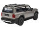 2024 Toyota Land Cruiser 250 Prado Meteor Shower Silver Metallic 1/64 Diecast Model Car Paragon Models PA-55746