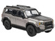 2024 Toyota Land Cruiser 250 Prado Meteor Shower Silver Metallic 1/64 Diecast Model Car Paragon Models PA-55746