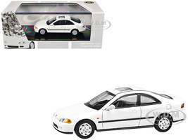 1995 Honda Civic Coupe EJ1 White with Sunroof 1/64 Diecast Model Car Paragon Models PA-55765