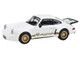 Porsche 911 Carrera RSR 3 0 Grand Prix White with Gold Stripes and Wheels 1/64 Diecast Model Car Paragon Models PA-55795