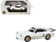 Porsche 911 Carrera RSR 3 0 Grand Prix White with Gold Stripes and Wheels 1/64 Diecast Model Car Paragon Models PA-55795
