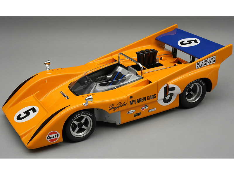 McLaren M8D #5 Denny Hulme Winner Canadian American Challenge Cup Watkins Glen 1970 Mythos Series Limited Edition to 120 pieces Worldwide 1/18 Model Car Tecnomodel TM18-331A
