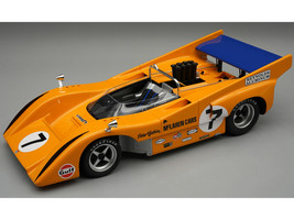 McLaren M8D #7 Peter Gethin Winner Canadian American Challenge Cup Road America 1970 Mythos Series Limited Edition to 80 pieces Worldwide 1/18 Model Car Tecnomodel TM18-331B
