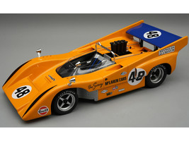 McLaren M8D #48 Dan Gurney Winner Canadian American Challenge Cup Mont Tremblant 1970 Mythos Series Limited Edition to 110 pieces Worldwide 1/18 Model Car Tecnomodel TM18-331C