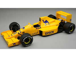 Lotus 101 #11 Nelson Piquet 3rd Place Formula One F1 British GP 1989 Mythos Series with Display Case Limited Edition to 55 pieces Worldwide 1/18 Model Car Tecnomodel TM18-350A