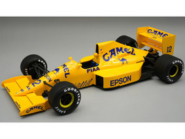 Lotus 101 #12 Satoru Nakajima Formula One F1 Australian GP 1989 Mythos Series with Display Case Limited Edition to 75 pieces Worldwide 1/18 Model Car Tecnomodel TM18-350B