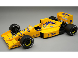Lotus 101 #11 Nelson Piquet Formula One F1 Brazilian GP 1989 Mythos Series with Display Case Limited Edition to 95 pieces Worldwide 1/18 Model Car Tecnomodel TM18-350C