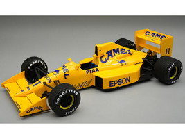 Lotus 101 #11 Nelson Piquet Formula One F1 Canadian GP 1989 Mythos Series with Display Case Limited Edition to 60 pieces Worldwide 1/18 Model Car Tecnomodel TM18-350D