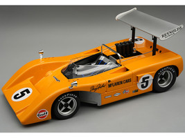 McLaren M8B #5 Denny Hulme Winner Canadian American Challenge Cup Mid Ohio 1969 Mythos Series Limited Edition to 70 pieces Worldwide 1/18 Model Car Tecnomodel TM18-330B