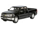 2006 Chevrolet Silverado 1500 Pickup Truck Black Die Cast Collection Series 1/24 Diecast Model Car Motormax 79393-BK