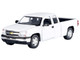 2006 Chevrolet Silverado 1500 Pickup Truck White Timeless Legends Series 1/25 Diecast Model Car Motormax 79393-WH