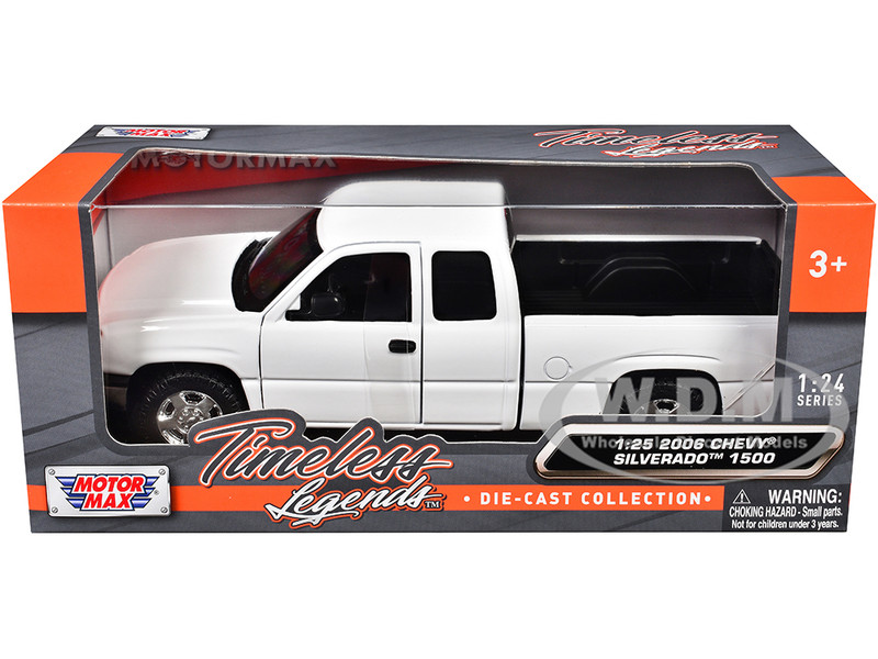 2006 Chevrolet Silverado 1500 Pickup Truck White 