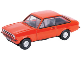 Ford Escort Mk2 RHD Right Hand Drive Carnival Red 1/148 (N) Scale Diecast Model Car Oxford Diecast NESC001