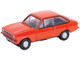 Ford Escort Mk2 RHD Right Hand Drive Carnival Red 1/148 (N) Scale Diecast Model Car Oxford Diecast NESC001