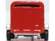 Livestock Trailer Red 1/148 (N) Scale Diecast Model Car Oxford Diecast NFARM004