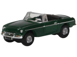 MG MGB Roadster RHD Right Hand Drive British Racing Green 1/148 (N) Scale Diecast Model Car Oxford Diecast NMGB003