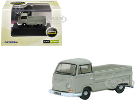 Volkswagen T2 Pickup Truck Light Gray 1/148 (N) Scale Diecast Model Car Oxford Diecast NVW002