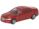Jaguar XF RHD Right Hand Drive Carnelian Red 1/148 (N) Scale Diecast Model Car Oxford Diecast NXF001