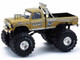 1979 Ford F 250 Monster Truck Bigfoot #1 50th Anniversary Gold Metallic Hobby Exclusive Series 1/64 Diecast Model Car Greenlight GL30552