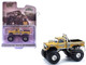 1979 Ford F 250 Monster Truck Bigfoot #1 50th Anniversary Gold Metallic Hobby Exclusive Series 1/64 Diecast Model Car Greenlight GL30552