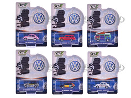 Club Vee Dub Series 21 Set of 6 pieces 1/64 Diecast Model Cars Greenlight 36120SET