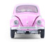 1950 Volkswagen Beetle Botanical Beetle Pink and White with Graphics Club Vee Dub Series 21 1/64 Diecast Model Car Greenlight 36120A