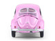 1950 Volkswagen Beetle Botanical Beetle Pink and White with Graphics Club Vee Dub Series 21 1/64 Diecast Model Car Greenlight 36120A