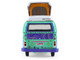 1973 Volkswagen Type 2 Westfalia Campmobile Music Festival Van Green with White Top and Graphics Club Vee Dub Series 21 1/64 Diecast Model Car Greenlight 36120C