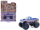 1982 GMC Sierra 2500 Monster Truck Moonshiner! Blue Metallic with Stripes Kings of Crunch Series 16 1/64 Diecast Model Car Greenlight 49160A