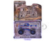1982 GMC Sierra 2500 Monster Truck Moonshiner! Blue Metallic with Stripes Kings of Crunch Series 16 1/64 Diecast Model Car Greenlight 49160A