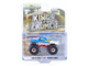 1983 Chevrolet C30 Monster Truck Holman s Beast Blue and White Kings of Crunch Series 16 1/64 Diecast Model Car Greenlight 49160B