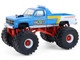 1983 Chevrolet C30 Monster Truck Holman s Beast Blue and White Kings of Crunch Series 16 1/64 Diecast Model Car Greenlight 49160B