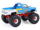 1983 Chevrolet C30 Monster Truck Holman s Beast Blue and White Kings of Crunch Series 16 1/64 Diecast Model Car Greenlight 49160B