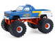 1983 Chevrolet C30 Monster Truck Holman s Beast Blue and White Kings of Crunch Series 16 1/64 Diecast Model Car Greenlight 49160B