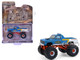 1983 Chevrolet C30 Monster Truck Holman s Beast Blue and White Kings of Crunch Series 16 1/64 Diecast Model Car Greenlight 49160B