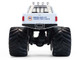 1988 Ford F 150 Monster Truck Jersey Outlaw White Kings of Crunch Series 16 1/64 Diecast Model Car Greenlight 49160C