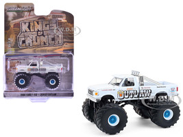 1988 Ford F 150 Monster Truck Jersey Outlaw White Kings of Crunch Series 16 1/64 Diecast Model Car Greenlight 49160C