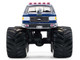 1990 Ford F 350 Monster Truck Bigfoot #4 Blue Kings of Crunch Series 16 1/64 Diecast Model Car Greenlight 49160D