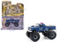 1990 Ford F 350 Monster Truck Bigfoot #4 Blue Kings of Crunch Series 16 1/64 Diecast Model Car Greenlight 49160D
