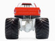 1990 Dodge Ram D250 Monster Truck Cyborg Red Kings of Crunch Series 16 1/64 Diecast Model Car Greenlight 49160E