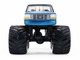 1993 Ford F 250 Monster Truck Northern Storm Teal Metallic Kings of Crunch Series 16 1/64 Diecast Model Car Greenlight 49160F