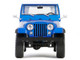 1978 Jeep CJ 7 Renegade Captain Blue Metallic with White Top Artisan Collection Series 1/18 Diecast Model Car Greenlight 19139