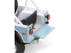 1982 Jeep CJ 7 Clearwater Florida Police Department White and Light Blue Artisan Collection Series 1/18 Diecast Model Car Greenlight 19140