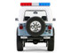 1982 Jeep CJ 7 Clearwater Florida Police Department White and Light Blue Artisan Collection Series 1/18 Diecast Model Car Greenlight 19140