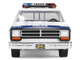 1990 Dodge Ram D250 Pickup Truck Philadelphia PA Police Department White with Stripes and Utility Trailer Hot Pursuit Hitch & Tow Series 1 1/64 Diecast Model Cars Greenlight 32315A